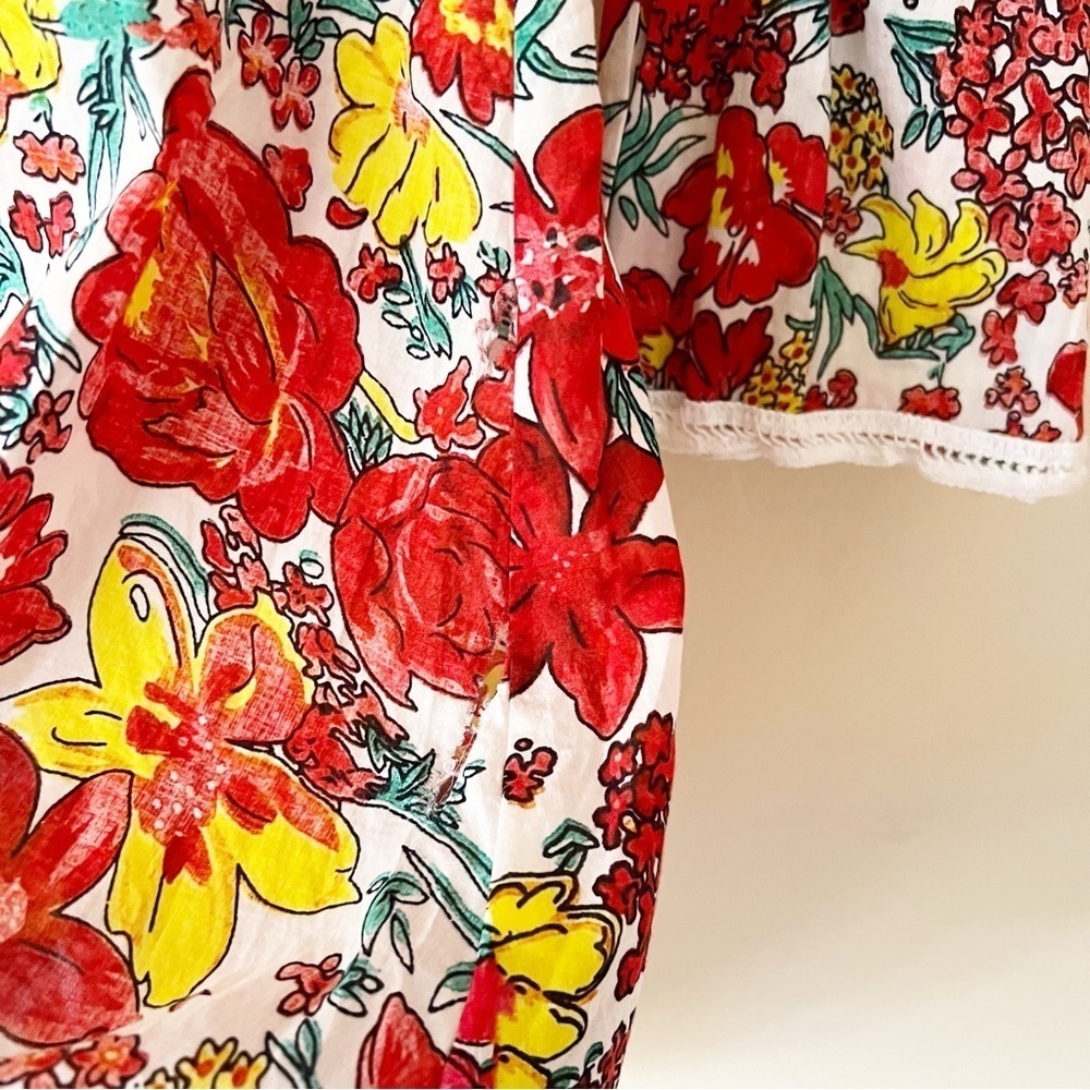 Loretta Caponi Floral Dress - Picture 4 of 7
